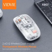 Vidvie KB07 Transparent Wireless Mouse
