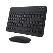 Ultra Slim Rechargeable Wireless Bluetooth Keyboard And Mouse Combo