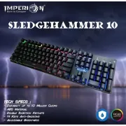 Imperion Sledgehammer 10 Gaming Keyboard Black