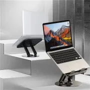 Jmary MK85 Tablet And Laptop Stand Swivel And Foldable Dual Axis