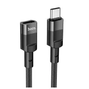 Hoco U107 3A USB C Male To USB C Female Extension Cable