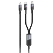 Hoco U139 Type-C To Type-C/Type-C 100W Data Cable 1.2m