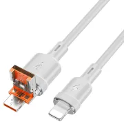 Hoco U131 PD 27W USB / Type-C To Lightning Cable