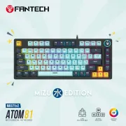 FANTECH ATOM81 Hot-Swappable Mechanical Keyboard – Mizu Edition