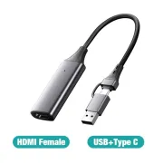 HDMI To 2 In 1 Video Capture Card Type C USB
