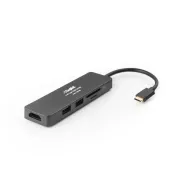Digitek DUH 005 5 In 1 Type-C USB Hub With HDMI, USB, SD/TF Card Reader