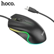 Hoco GM19 LED Flashing Gamer Wired Mouse