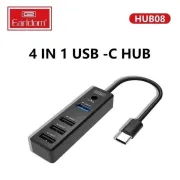 Earldom HUB08 4 In 1 USB C HUB Plug And Play