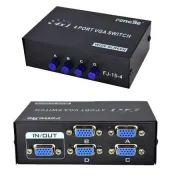 4 Port VGA Switch 4 In 1 Out