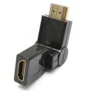360 Degree Rotation Swivel HDMI Male To HDMI Female Adjustable HDMI Connector