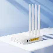 Hoco HI31 2.4G / 5G Dual-band 4 Antennas WiFi 5 Wireless Router