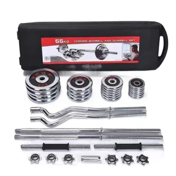 York 55Kg Adjustable Dumbbell Set