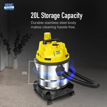 KENT 20 Liter Wet & Dry Vacuum Cleaner