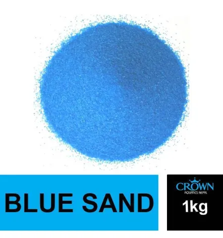 Blue Sand For Aquarium 1000gm By Crown Aquatics