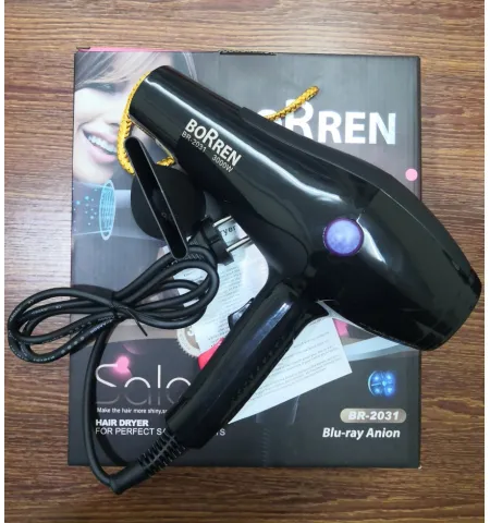 Borren Professional Hair Dryer Br 2031 (Black)