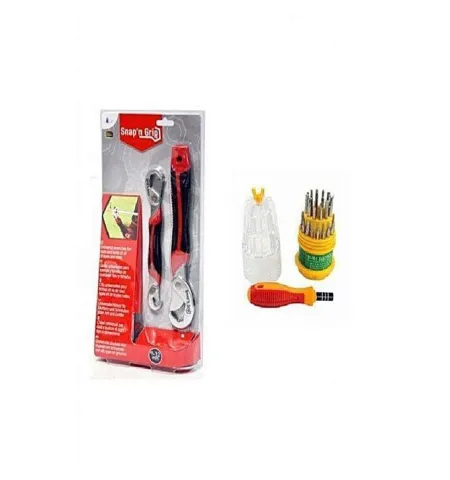 Combo of Snap and Grip and 31 in 1 Tool Box