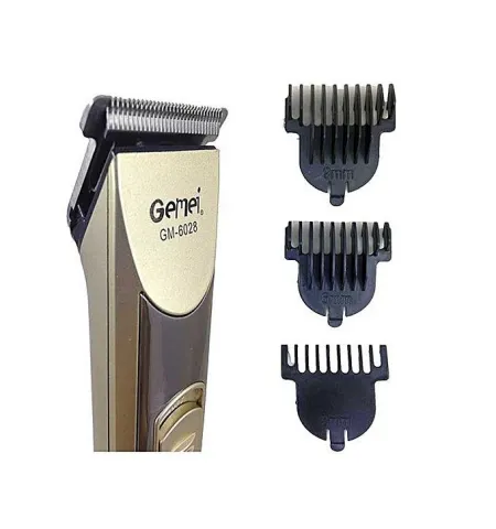 Gemei  Gm-6028 Professional Hair & Beard Trimmer-Red/Golden