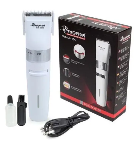 Gemei  Gm-6042 Professional Hair Clipper - White