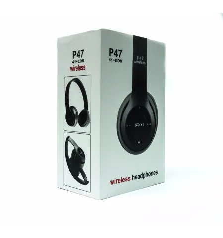 Headphone P47 Wireless Tf Card/ Fm Stereo Radio Mp3 Player Bluetooth