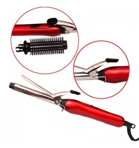 Nova Hair Curler Iron Curling Rod Brush Styler (A10-701)