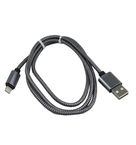 Quick Charge Data Cable For iPhone (Break Proof) -Black