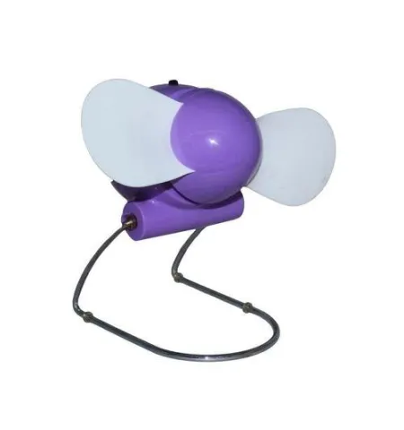 USB Mini Fan with AA Battery Power