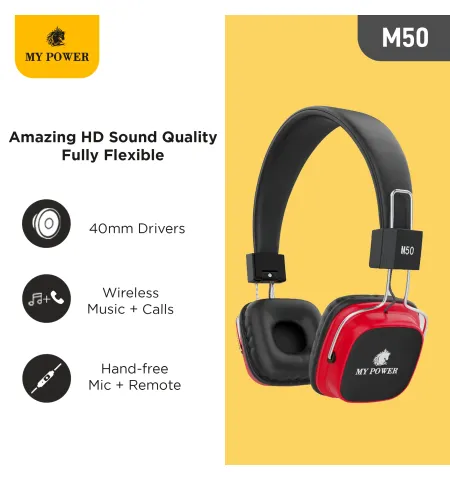 My Power Bt Headphone M50