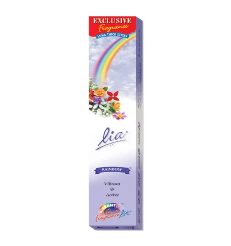 Puja Samagri- Lia Rainbow Agarbatti (46Sticksbox)