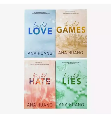 Bundle Of Four Book By ANA huang (Twisted Love, Twisted Game,Twisted Hate and Twisted Lies)
