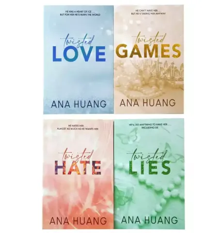 Bundle Of Four Book By ANA huang (Twisted Love, Twisted Game,Twisted Hate and Twisted Lies)