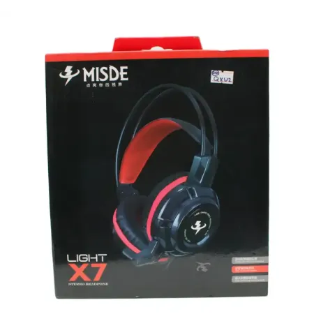Soft head with 50 mm headphones speaker 3.5 mm and USB 2 meters wired game headphones
