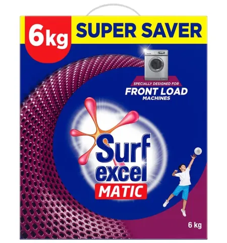 Surf Excel Matic Front Load Washing Powder 6KG Value Pack