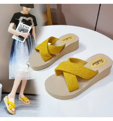 Amazing Low Rubber Hoof Heels Rome Basic Fabric Rome Rubber Basic Hoof Heels Sandals - Fashion | Women's Footwear |
