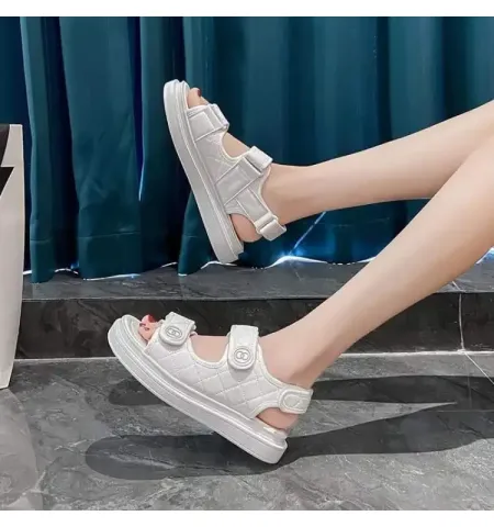 Amazing Attractive Korean Hook & Loop Open Toes Comfortable Fashion Sandal - Fashion | Women's Footwear |