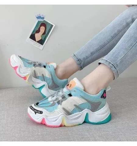 Amazing Newborn Breathable Popular Platform Sneakers For Women's ( B-3))