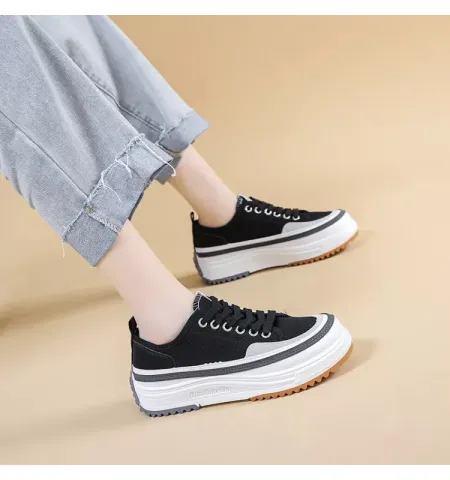 New Ladies Vulcanized Shoes Classic Ladies Sneakers Comfortable Couple Shoes - Fashion | Women's Footwear |