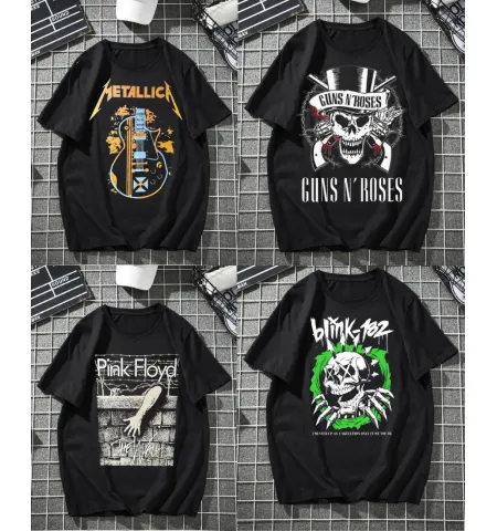 Band Combo Printed T-Shirt For Men And Women