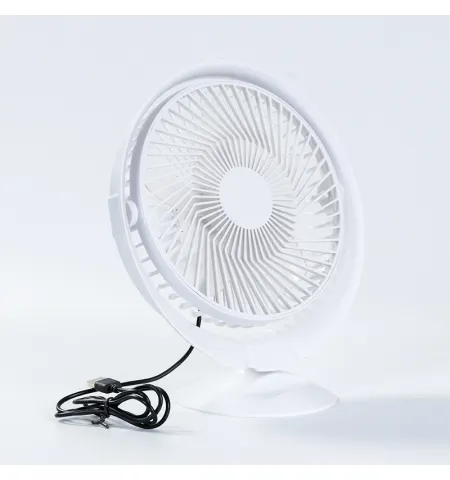 HEJ High-Speed 6-Inch Rechargeable Table Fan