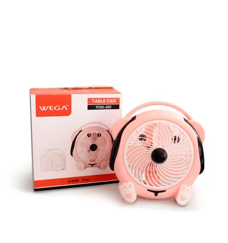 Wega 8 Inch Table Fan Cartoon Design Table Fan