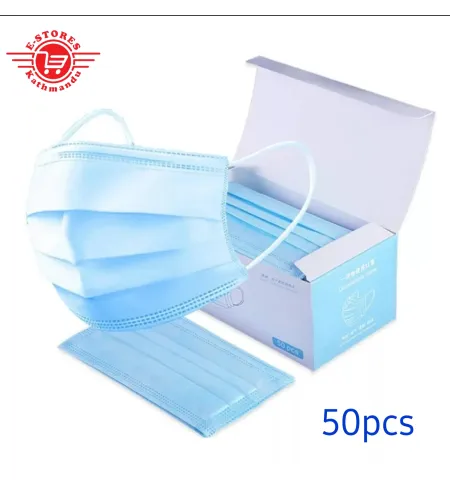 50pcs Box Pack Disposable Face Mask