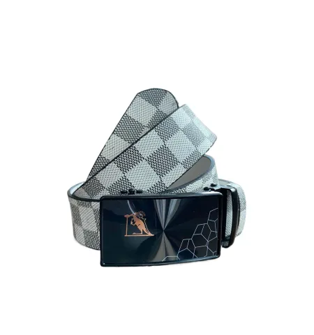 Stylish Trending Men's Genuine PU  Leather Automatic buckle belt ( Free pair of arm sleeves)