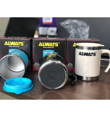 ALWAYS Travel Vacuum Mug - 0.4L - AL-5122