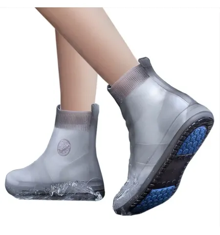 Silicon Rainproof , Dustproof ,Waterproof Shoes Covers | Not Non-Slip | Cover All Shoes With Sole Flexible | Rain Boot Shoe Cover