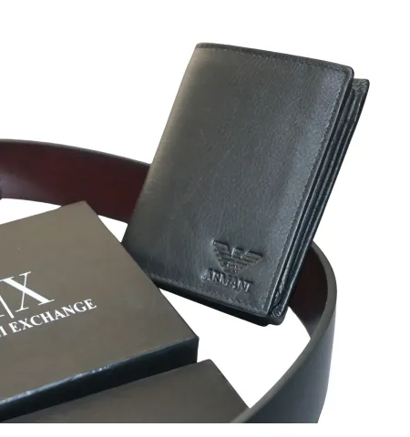 Armani Wallet and Belt  Combo