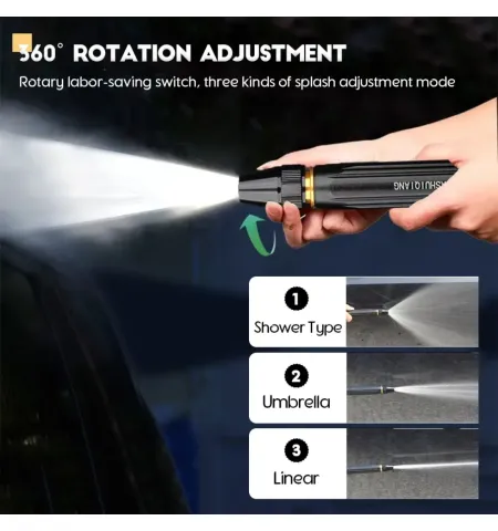 Car Wash Sprayer High Pressure Water Gun Powerful Nozzle Water Spray Tool