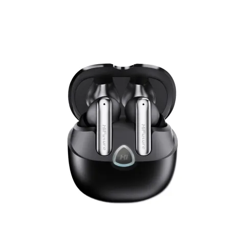 HiFuture SonicAir Earbuds | 35 Hours Playtime | 4 Mics with ENC | IPX5 Rated | 10mm Driver | Fit Comfort | Wireless 5.3