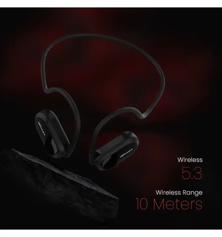 HiFuture Future Mate Headphones | Air Conduction Open-Ear | IPX5 Water Resistant | 8 Hours Playtime | 4 Mic ENC Calling Function
