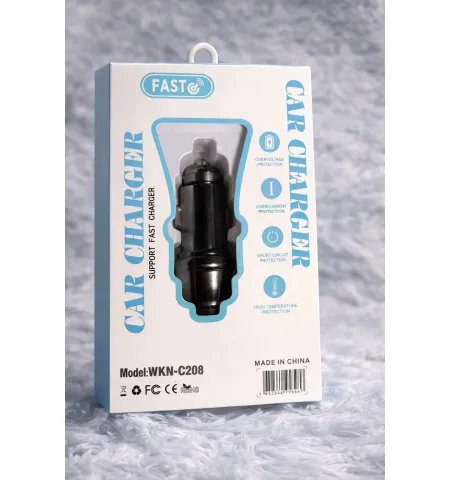 FAST WKN-C208 55W Dual-Port Fast Car Charger