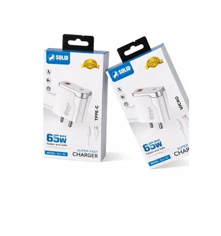 Solid 65W Super Fast Chargers