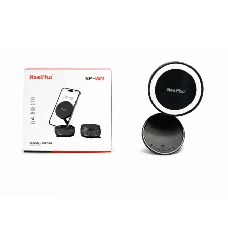 NeePho MagVac Pro – 360° Magnetic Vacuum Mobile Holder